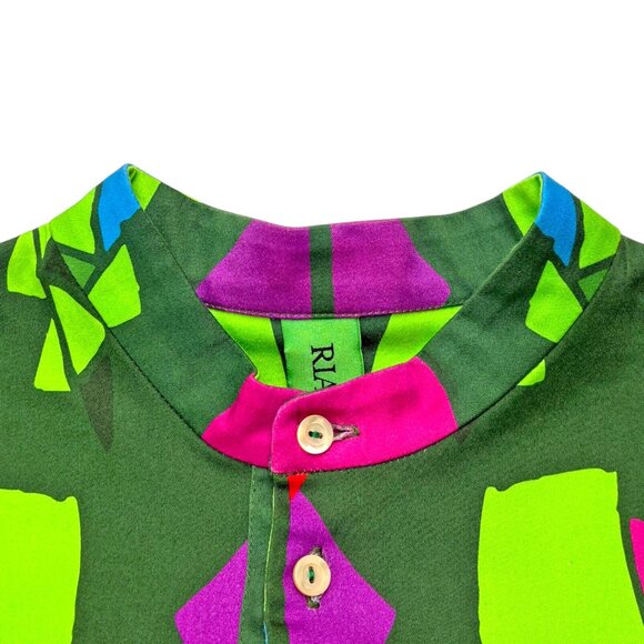 RIANNA + NINA The Carnaval Krokodilos Print Wearable Art Shirt - Picture 3 of 10